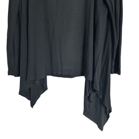 Zara W&B Collection Thin Kimono‎ Faux Leather cardigan size Medium - Picture 6 of 7